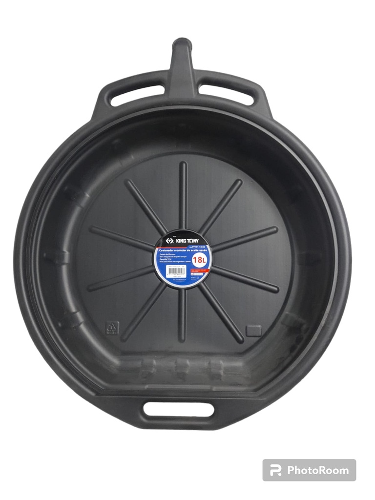 CONTENEDOR PLASTICO P/DRENADO 18LT