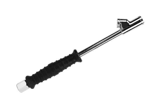 INFLADOR CABEZA RECTA 10" ABIERTO MANGO GOMA NEGRO
