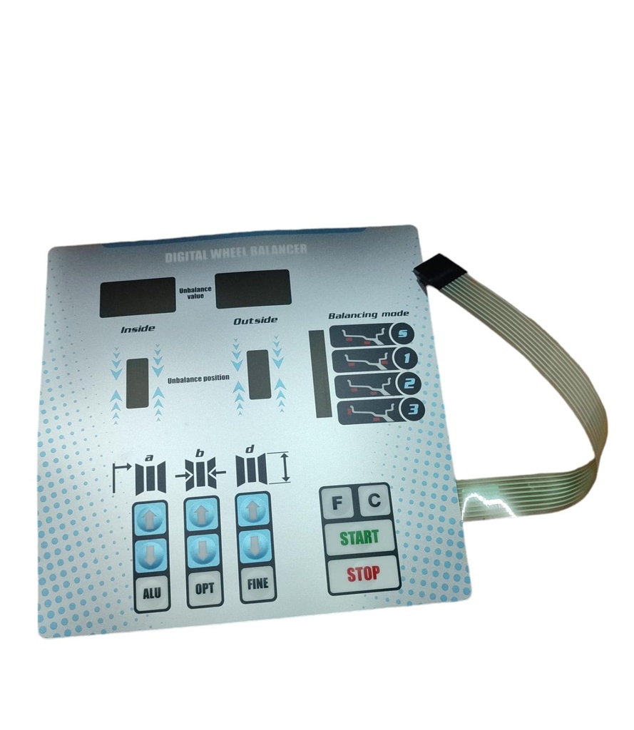 TECLADO TACTIL BALANCEADORA AMERICA