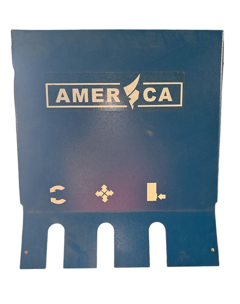 TAPA FRONTAL METAL 3 ESPACIOS DB AMERICA