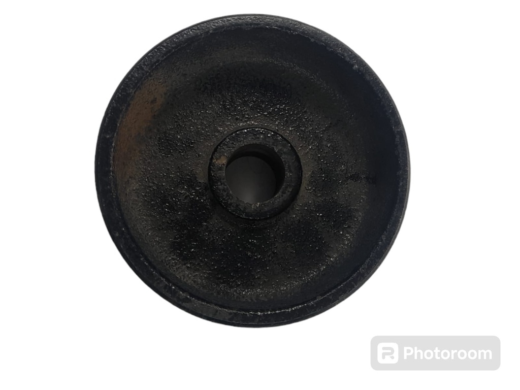 RUEDA FIERRO 3 1/2" EJE 19MM