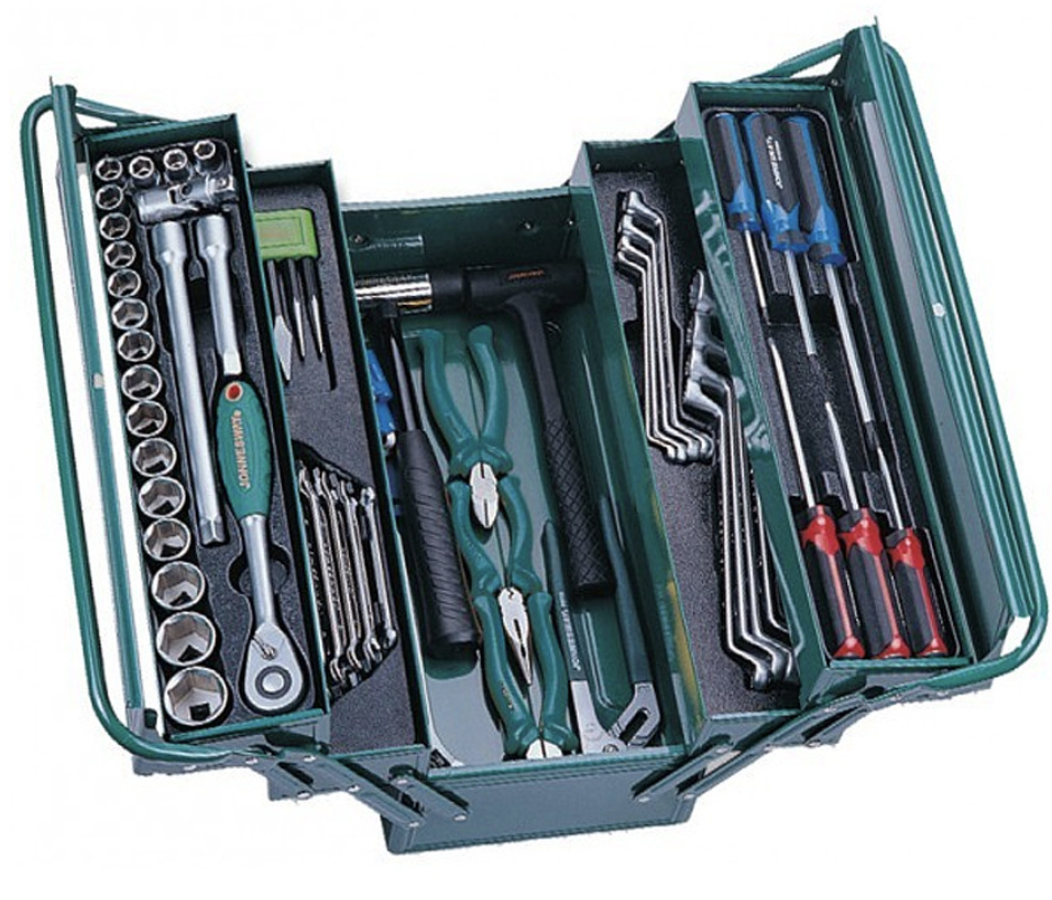 SET DE HERRAMIENTAS JONNESWAY 62 PIEZAS