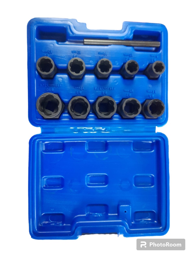 EXTRACTOR TUERCA RODADA 10PZS