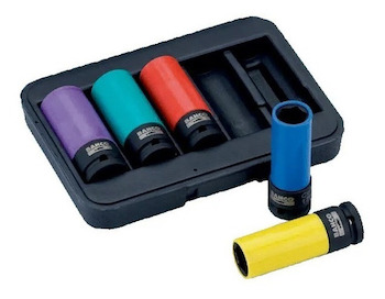 JUEGO DE DADOS 1/2 BAHCO 5 PIEZAS