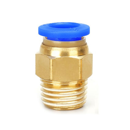 [20175-0161] CONECTOR MACHO RECTO  10 X 1/4