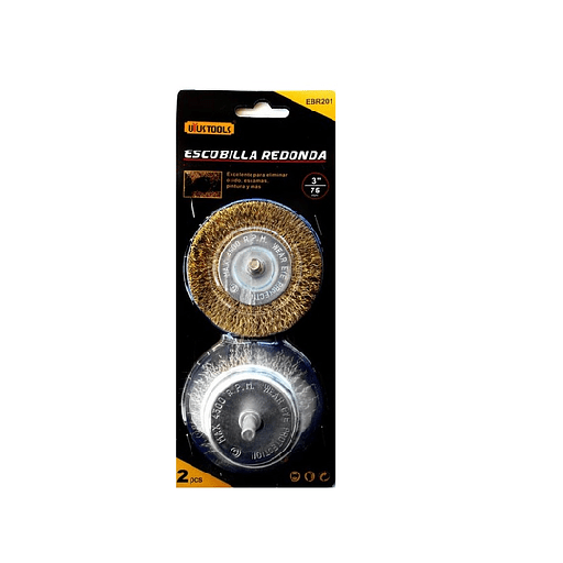 [501945-0341] ESCOBILLA REDONDA 2PCS UYUS