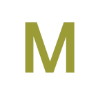 [MTS-45701M] LETRA M 1 Pulg.  MARCADOR ELECTRICO ELRICK