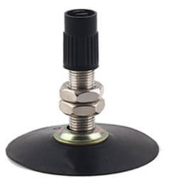 [701814-2061] VALVULA DE MOTO TR 4 BASE GOMA CON HILO